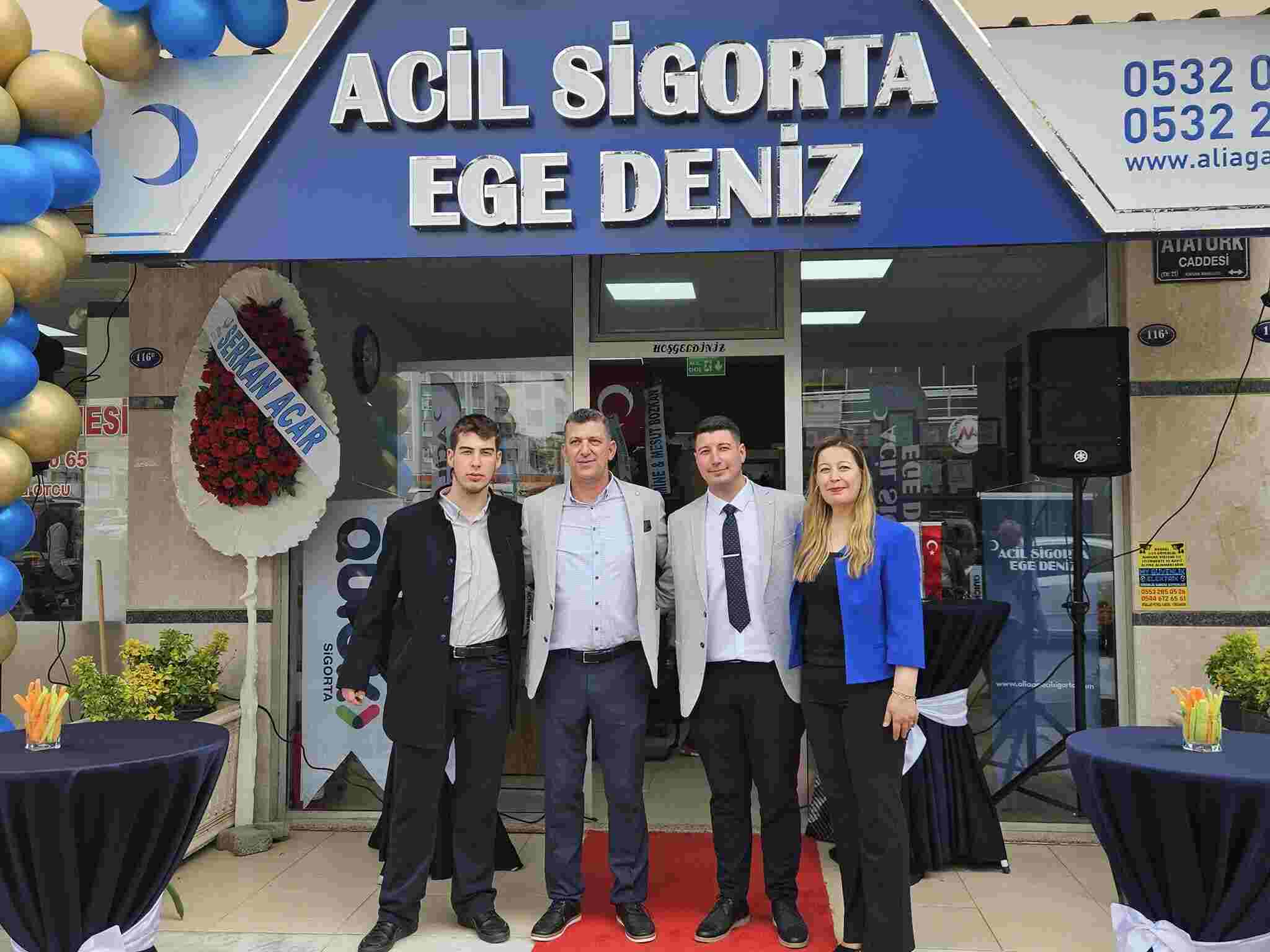 ACİL SİGORTA, ALİAĞA’LILARIN HİZMETİNE AÇILDI…