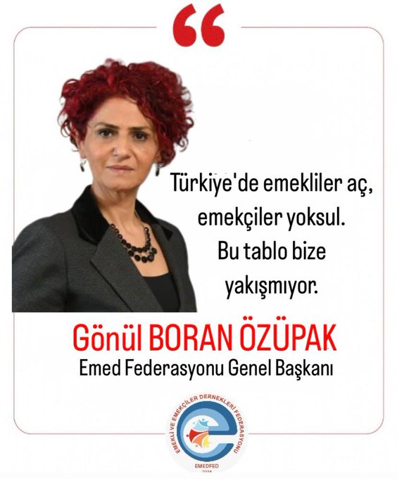 ÖZÜPAK: “KAYNAK DAĞILIMINDA HAKKINI ALAMAYAN EMEKLİ VE EMEKÇİ HEP AÇ KALACAK…”