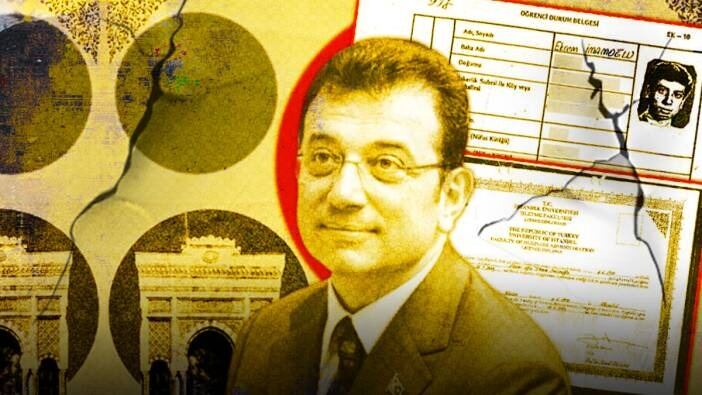 İMAMOĞLU’NUN DİPLOMASI SİLİNDİ!…