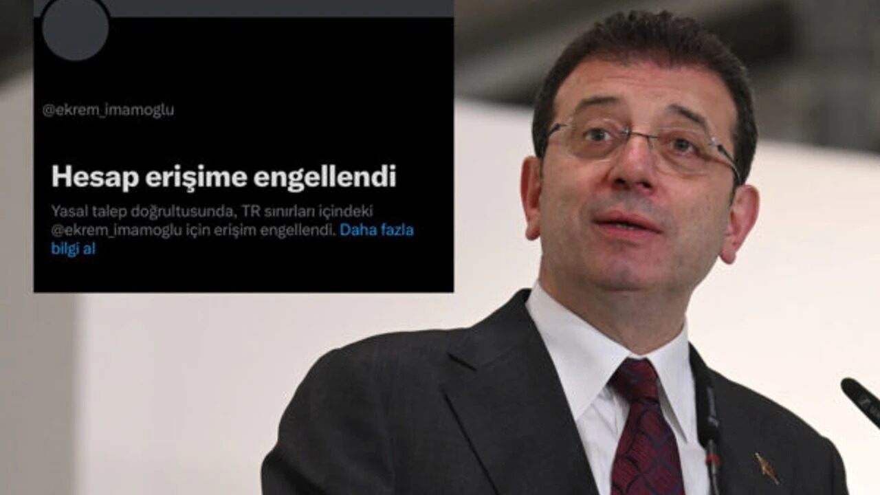 İMAMOĞLU’NUN X HESABINA ERİŞİM ENGELİ…