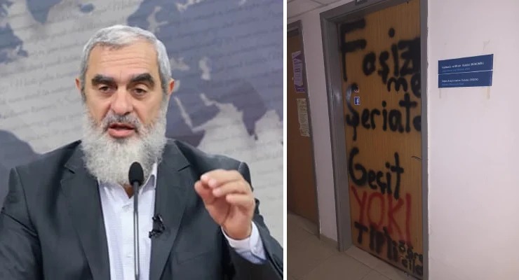 BOĞAZİÇİ ÜNİVERSİTESİNDE, NUREDDİN YILDIZ PROTESTOSUNA POLİS MÜDAHALESİ!…