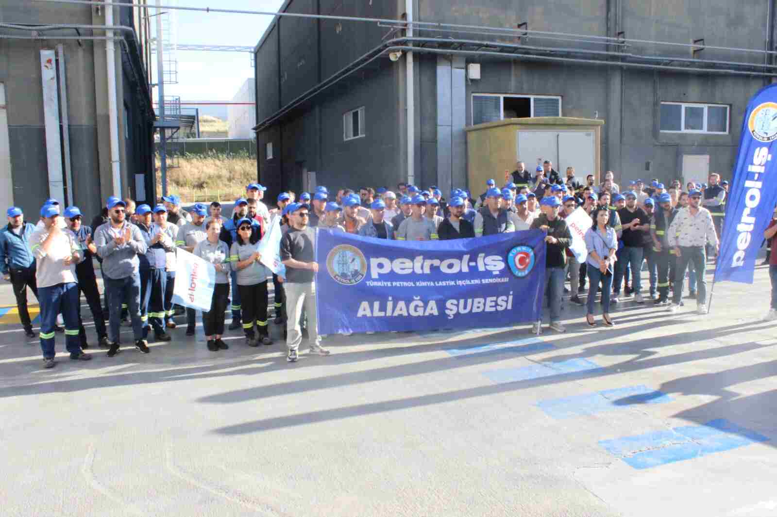 PETROL-İŞ, RAVAGO İŞYERİNDE GREV KARARINI ASTI…