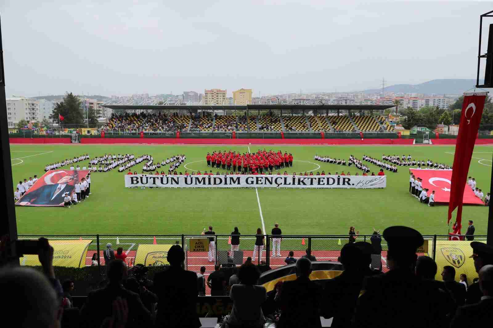 ALİAĞA’LILAR 19 MAYIS’TA KORTEJ VE STADYUM KUTLAMALARINDA BULUŞUYOR…