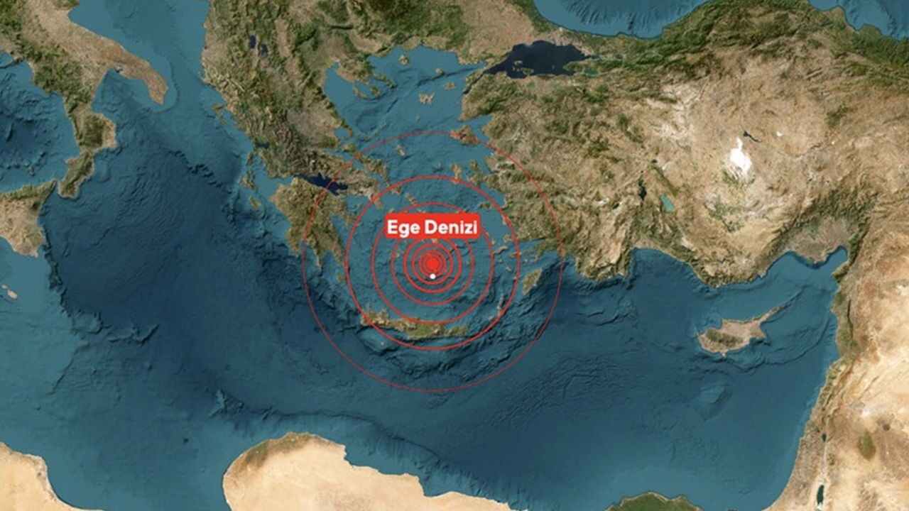 EGE DENİZİNDE 6.0 BÜYÜKLÜĞÜNDE DEPREM!…