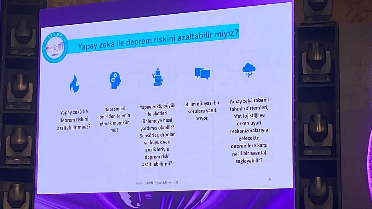 YAPAY ZEKA, DEPREM RİSKİNİ AZALTABİLİR Mİ?…
