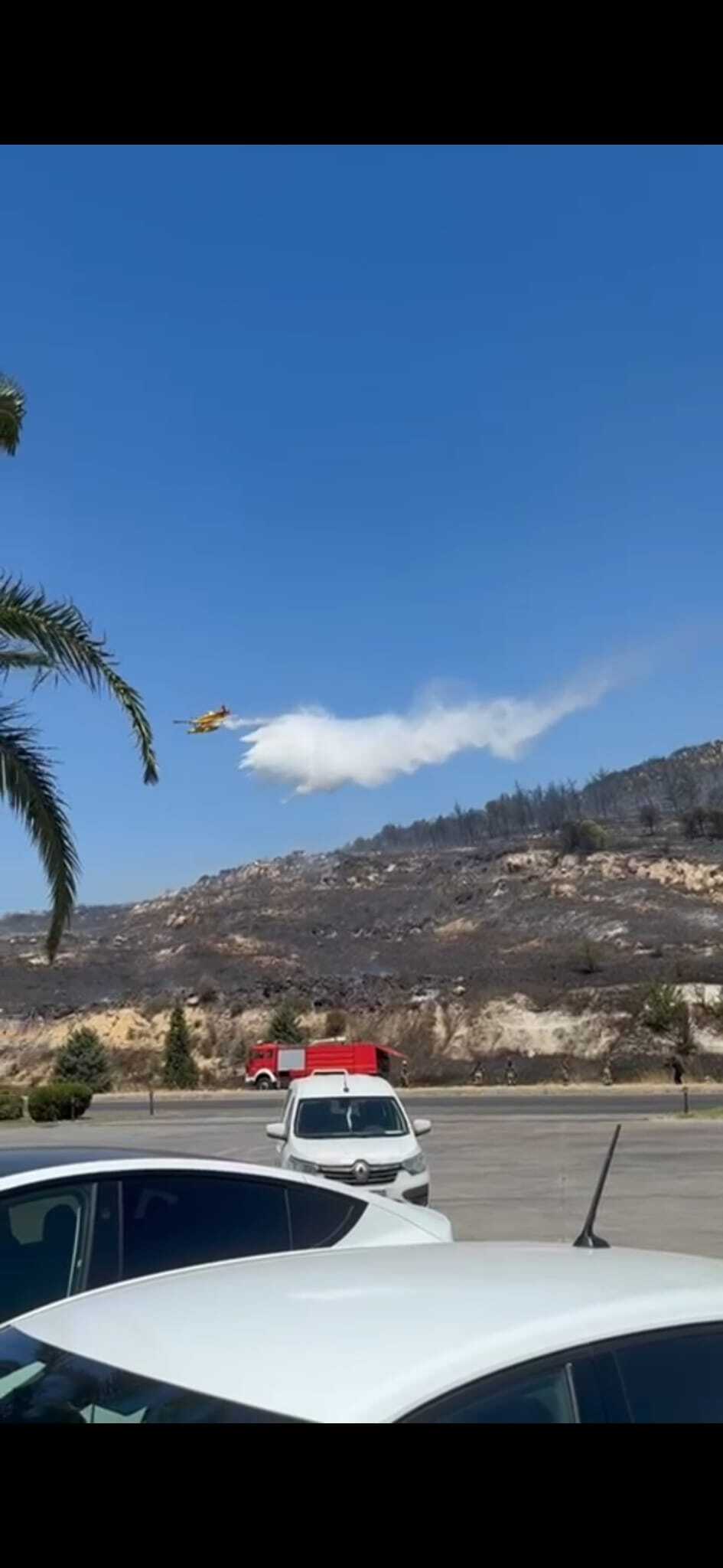 İZMİR-ALİAĞA 3 GÜNDÜR YANGINLARLA BOĞUŞUYOR, YANGININ BİRİ BİTİYOR, DİĞERİ BAŞLIYOR…