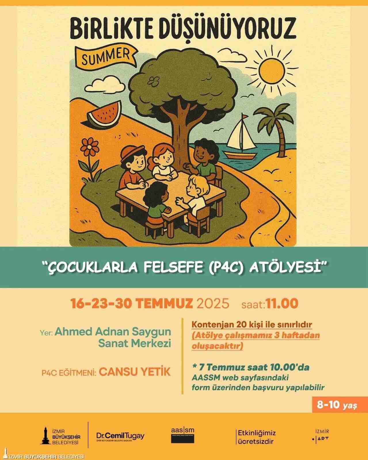 BÜYÜKŞEHİR’DEN İZMİR DE ÇOCUKLARA ÖZEL ATÖLYE…