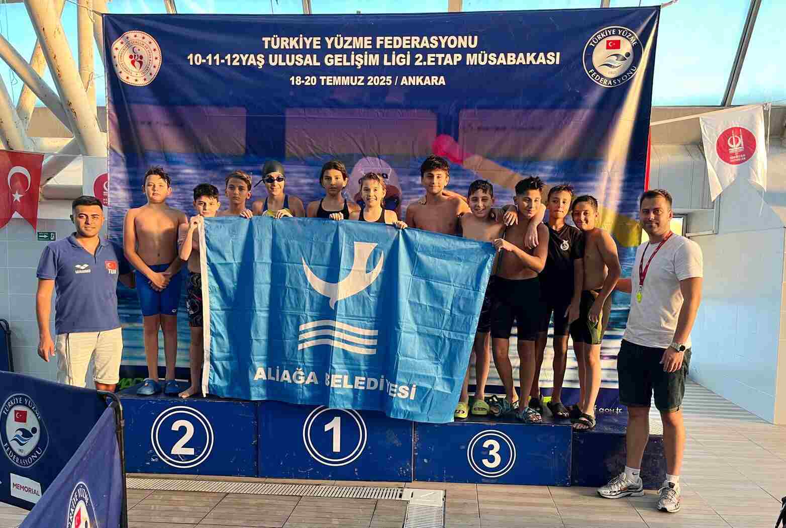 Aliağa’lı Yüzücüler Finalleri Başarıyla Tamamladı…