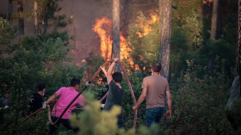 BURSA 3 GÜNDÜR YANIYOR, YÜREKLER DAĞLANIYOR…