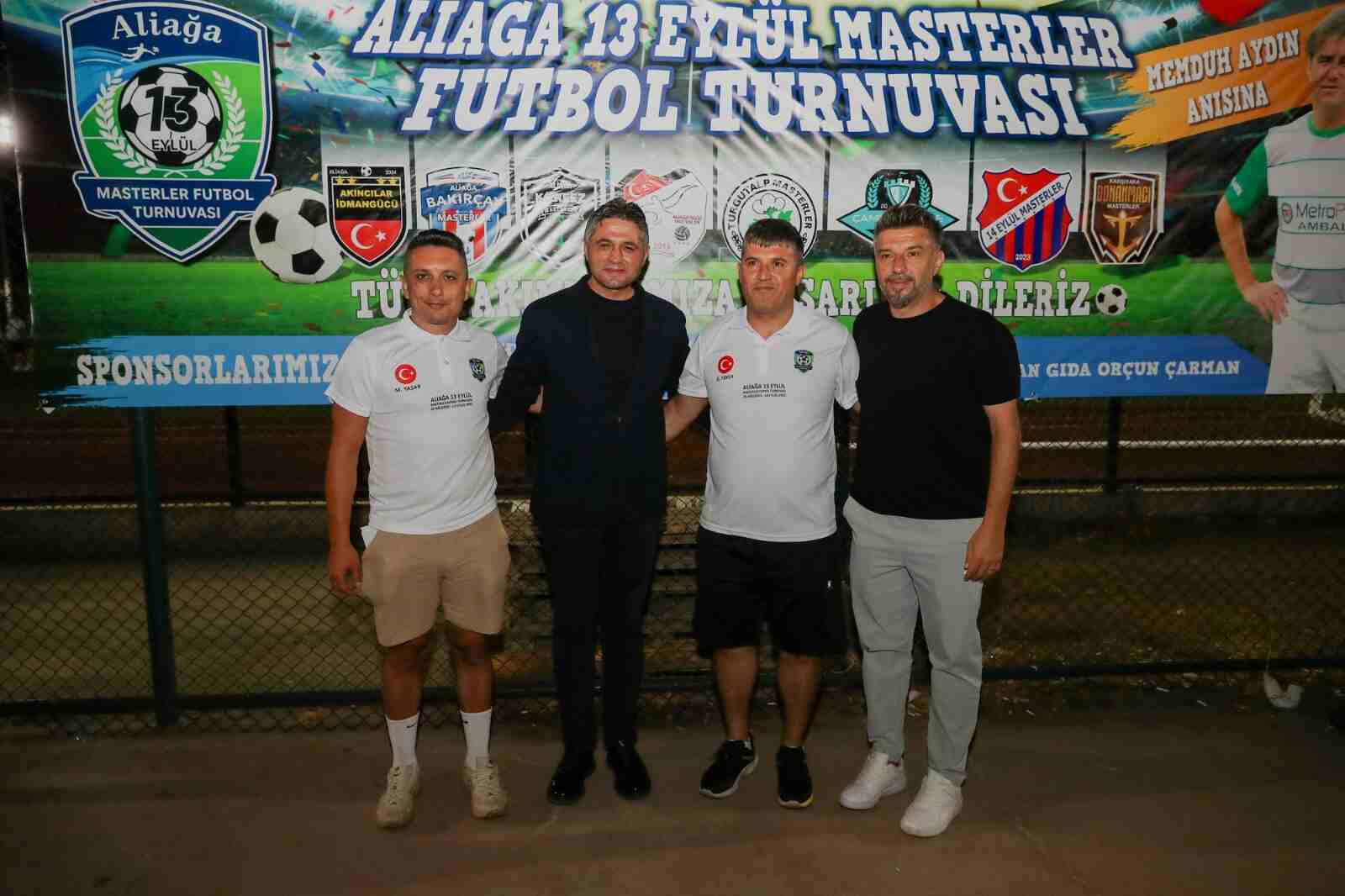 Aliağa 13 Eylül Master’ler Futbol Turnuvası Başladı…