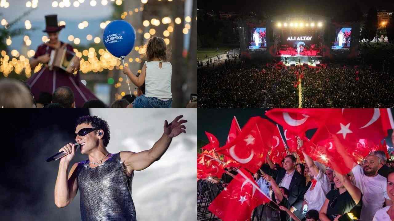 İZMİR DE 30 AĞUSTOS ZAFER BAYRAMI COŞKUSU, EDİS KONSERİYLE DORUĞA ULAŞTI…