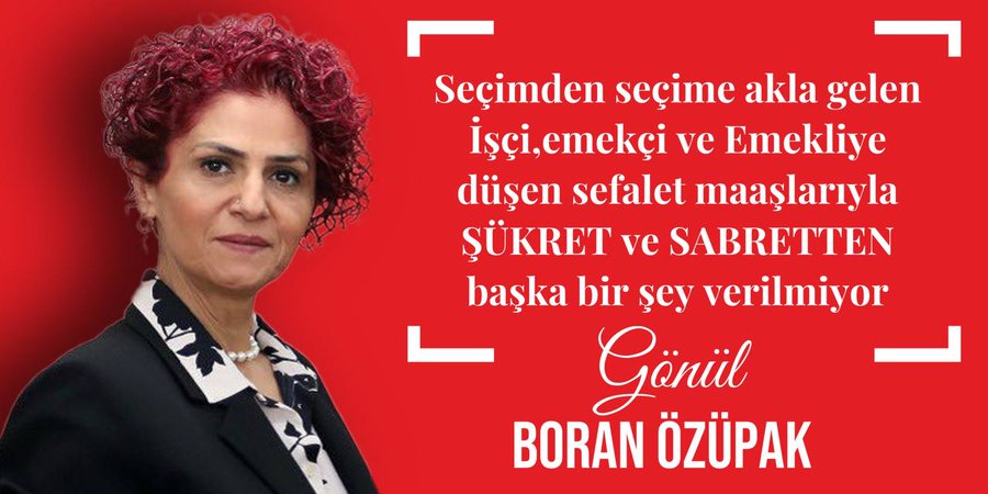 ÖZÜPAK. “ADALETSİZCE YAPILAN TERCİHLER, MİLYONLARI YOKSULLUĞA MAHKUM ETTİ…”