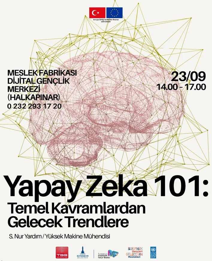 BÜYÜKŞEHİR’DEN İZMİR’Lİ GENÇLERE, ÜCRETSİZ YAPAY ZEKA EĞİTİMİ…