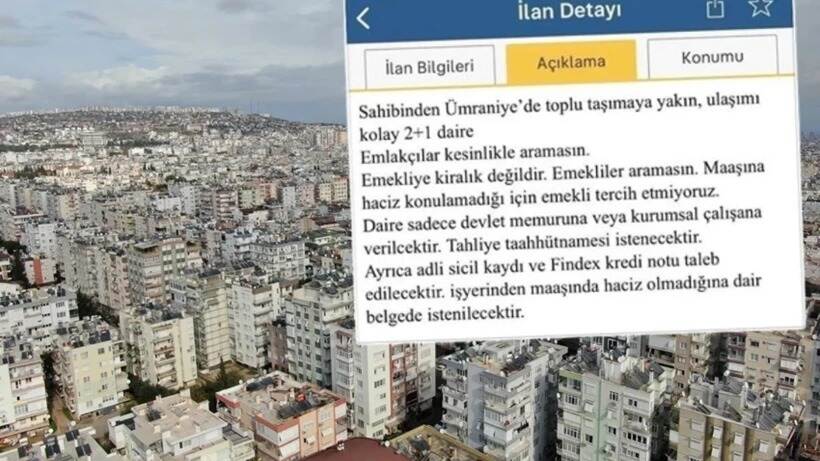 “EMEKLİYE EV YOK” DEDİ, CEZA’YI YEDİ!…