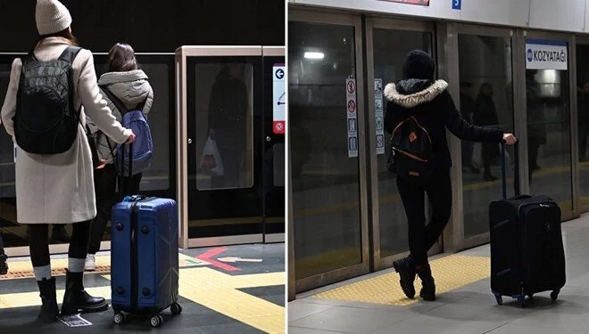 İSTANBUL METROLARINDA YENİ VALİZ KURALLARI…