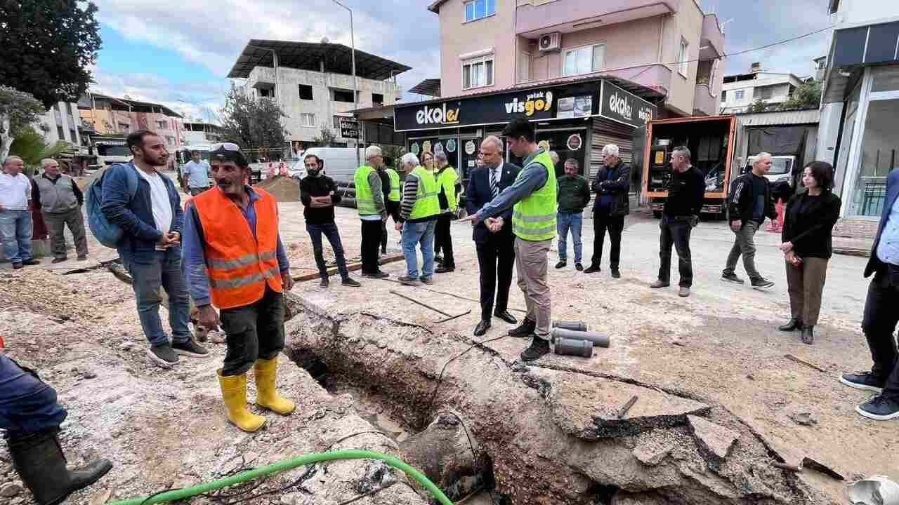 İZSU’NUN YATIRIMI 1 YILDA TAMAMLANACAK, 205 MİLYON LİRAYA MAL OLACAK…