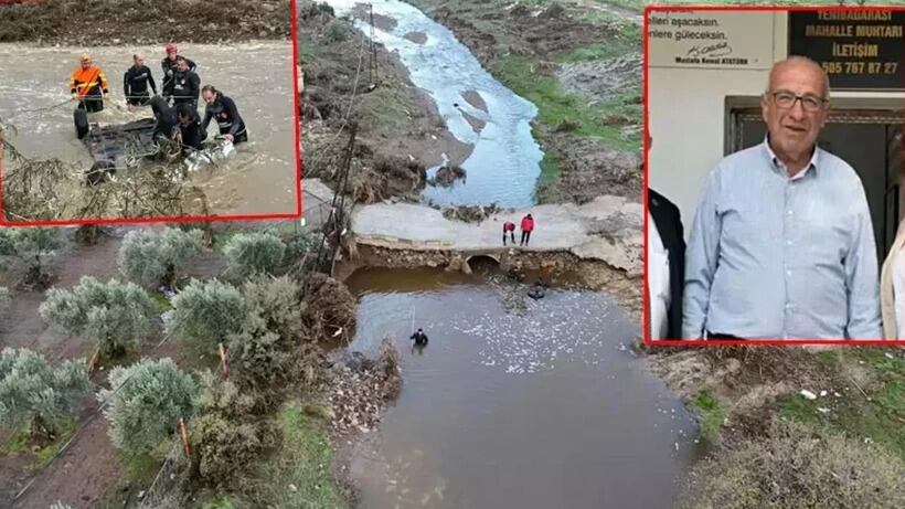 FOÇA’DA YAŞANAN SEL FELAKETİNDEN ACI HABER!, KAYIP ŞAHSIN CANSIZ BEDENİ BULUNDU…