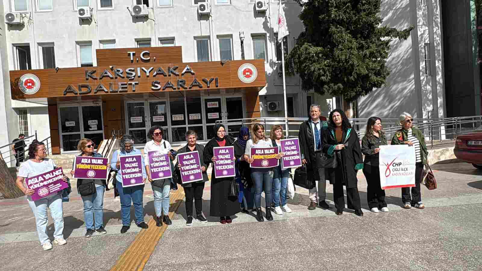 ALİAĞA’DAKİ “AİLE İÇİ ŞİDDET” DAVASININ 2. DURUŞMASI YAPILDI…