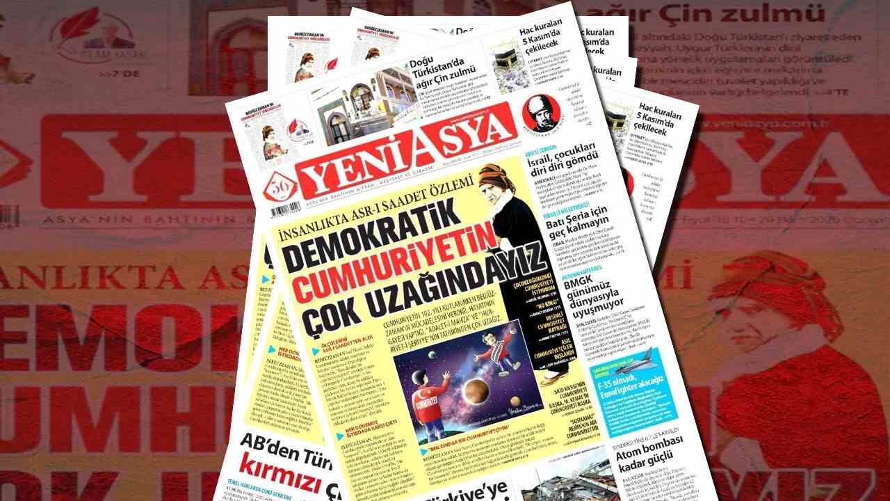 YOBAZLAR!, 29 EKİM’DE ATATÜRK’Ü VE CUMHURİYETİ HEDEF ALDILAR…