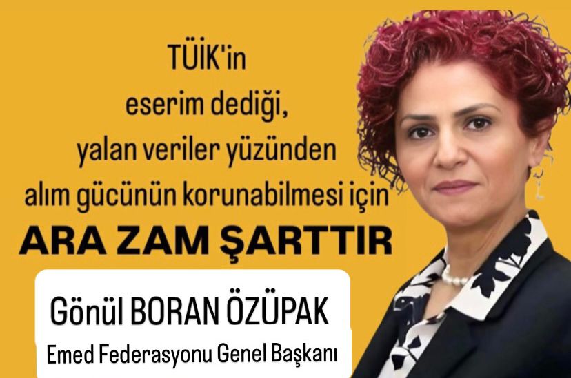 ÖZÜPAK’TAN TÜİK’E ÇAĞRI: “HİSSEDİLMEYENİ DEĞİL, HİSSEDİLEN RAKAMLARI AÇIKLA!…”