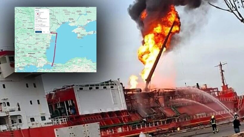 4 BİN TON SIVILAŞTIRILMIŞ LPG TAŞIYAN TÜRK GEMİSİ VURULDU!…