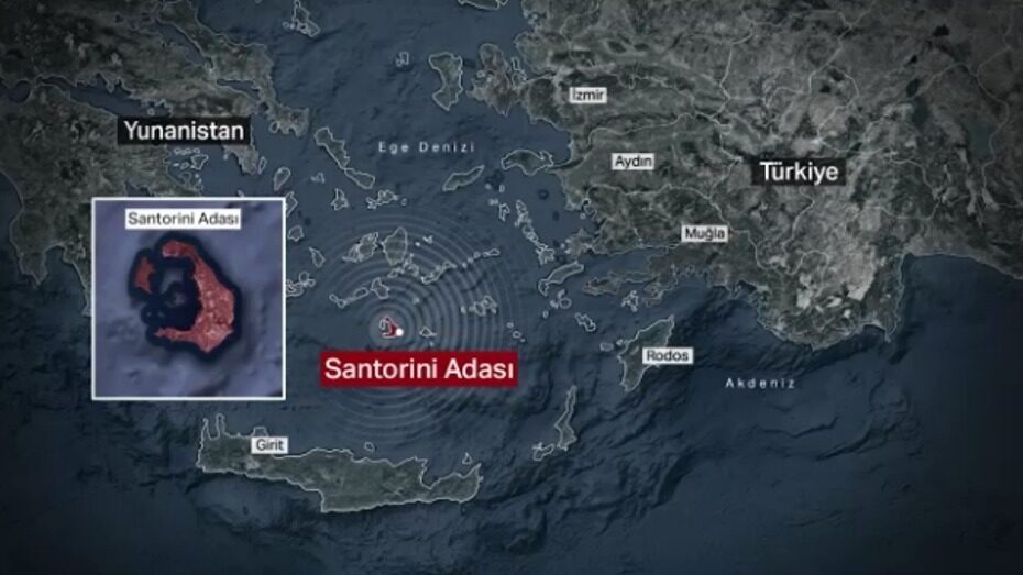 SANTORİNİ DEPREMLERİNİN SIRRINI YAPAY ZEKA ÇÖZDÜ!…