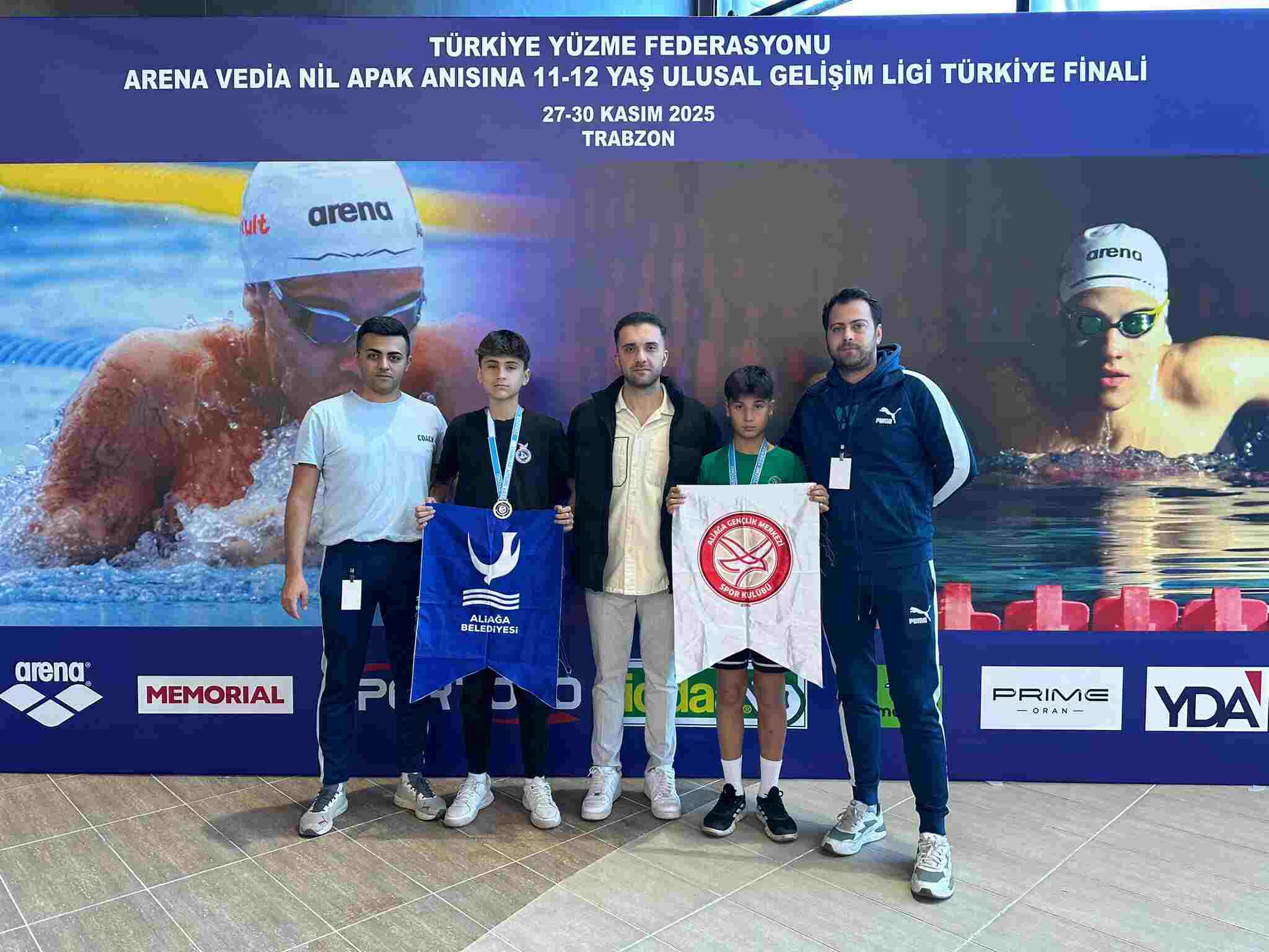 Aliağalı Yüzücüler Türkiye Finalinde Zirvede…