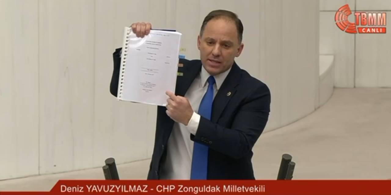 CHP’Lİ YAVUZYILMAZ, 1 MİLYAR DOLARLIK PETROL VURGUNUNUN BELGESİNİ PAYLAŞTI…