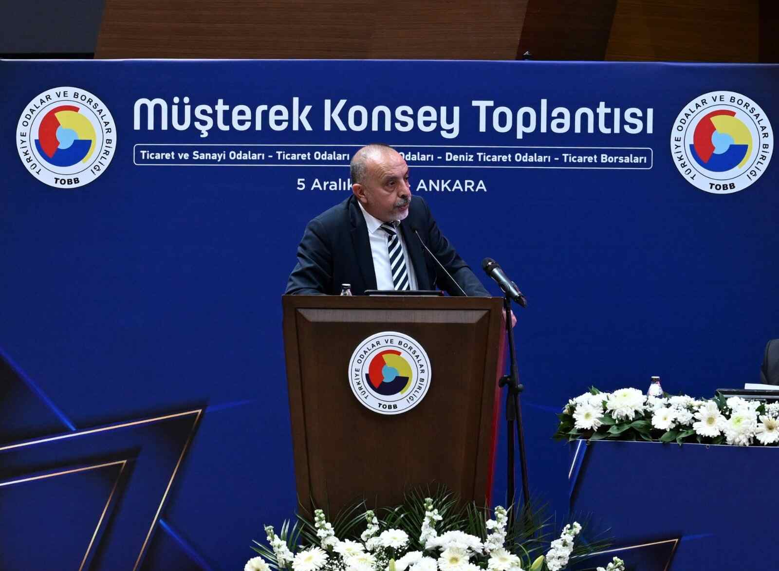 BAŞKAN ERTÜRK, CUMHURBAŞKANI YARDIMCISI YILMAZ’A, ALİAĞA’NIN VE ODA ÜYELERİNİN BEKLENTİLERİNİ İLETTİ…