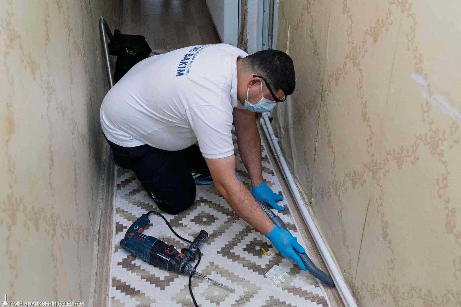 BÜYÜKŞEHİR İZMİR’DE: “GÜVENLİ EV, SAĞLIKLI YAŞAM” PROJESİNE START VERDİ…