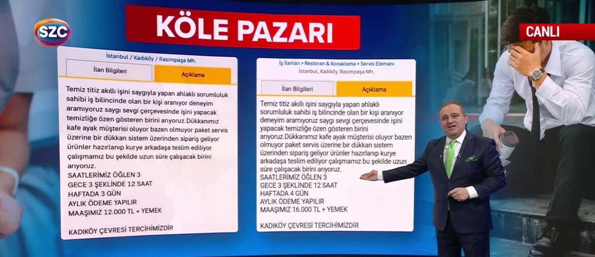 AÇIKEL: “ALLAH AŞKINA!, BU, KÖLE PAZARI DEĞİL DE NEDİR?…