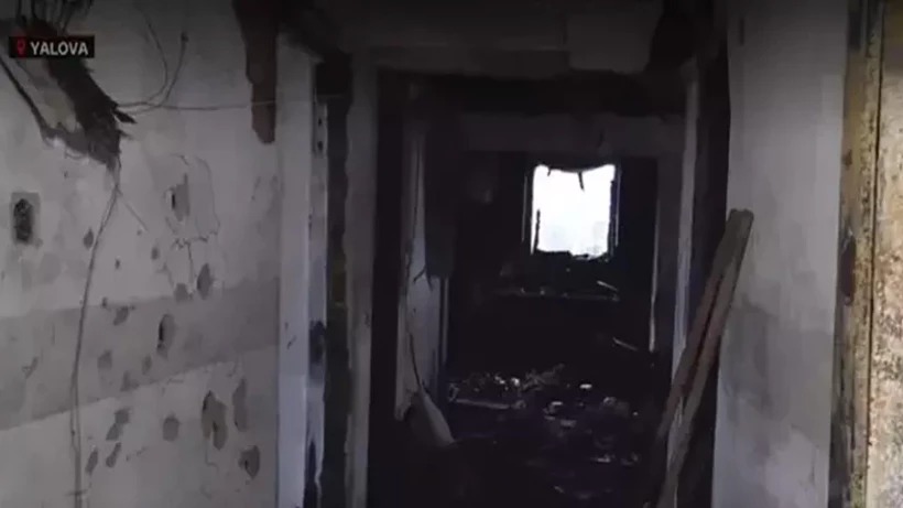 ÇATIŞMANIN YAŞANDIĞI EVİN HER YANINDA KURŞUN İZLERİ VAR!…