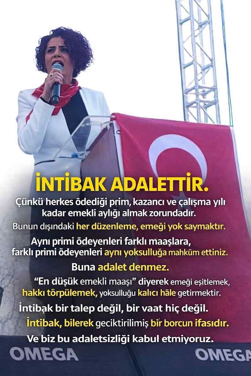 “İNTİBAK ERTELENECEK BİR KONU DEĞİLDİR, ÖDEDİĞİMİZ PRİMİN, VERDİĞİMİZ EMEĞİN ADİL KARŞILIĞINI İSTİYORUZ…”