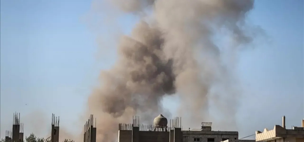 DAEŞ’İN SURİYE’DEKİ GİZLİ YERALTI ÜSSÜNE HAVA SALDIRISI!…