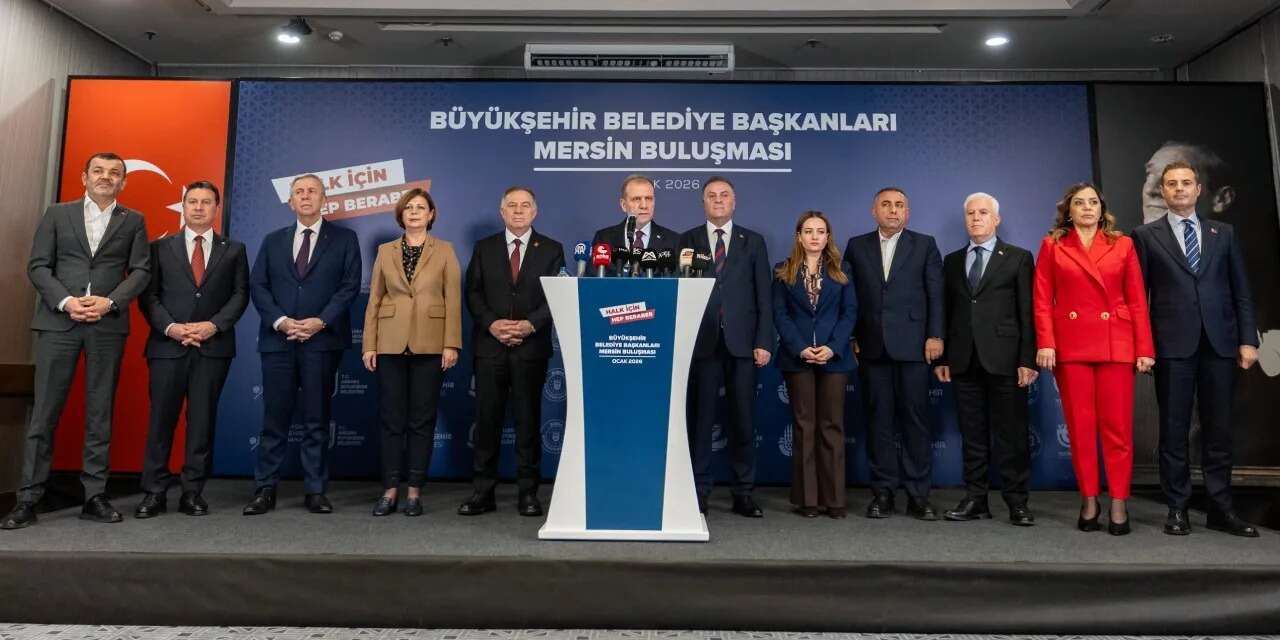 CHP’Lİ BÜYÜKŞEHİR BELEDİYE BAŞKANLARINDAN, HUKUKSUZLUKLARA KARŞI: “ORTAK DURUŞ: MESAJI…