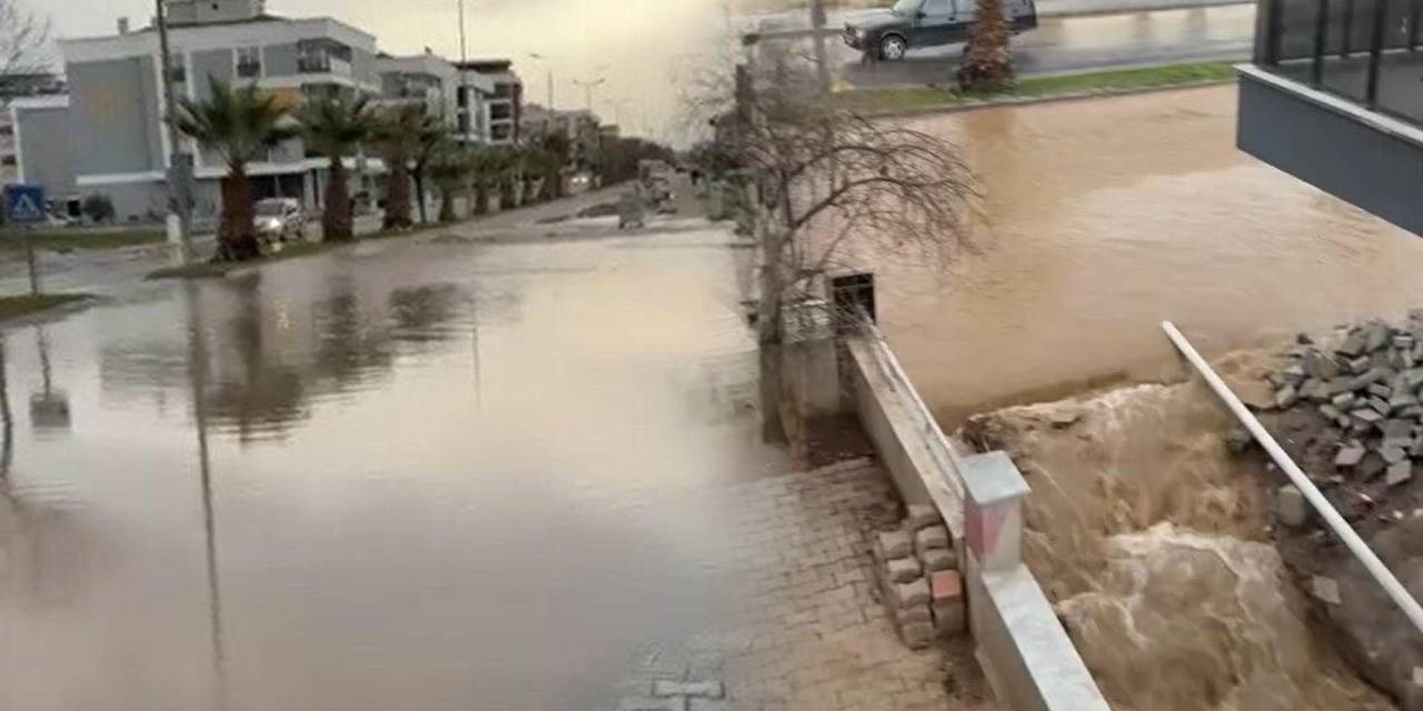 ŞİDDETLİ SAĞANAK EGE’DE YAŞAMI FELCE UĞRATTI!…