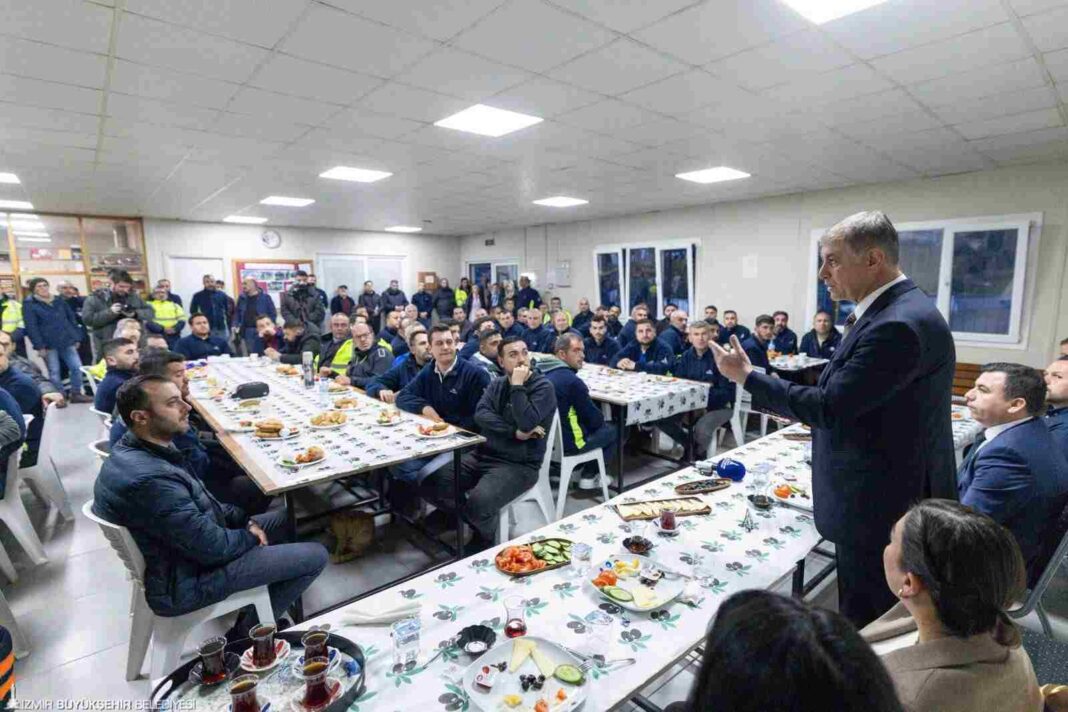 BAŞKAN TUGAY MESAİ’YE EMEKÇİ İLE BAŞLADI…