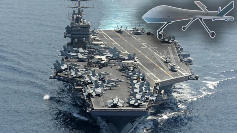 ABD, UMMAN DENİZİNDE İRAN İHA’SINI DÜŞÜRDÜ!…