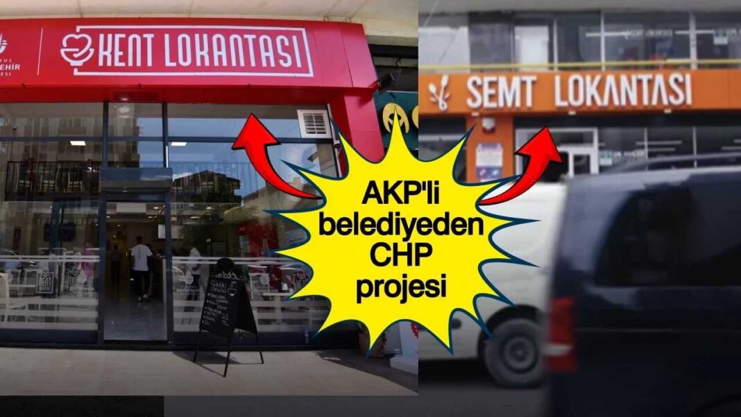 KENT LOKANTALARINI KÜÇÜMSEDİLER, AYNISINI KOPYALADILAR!…