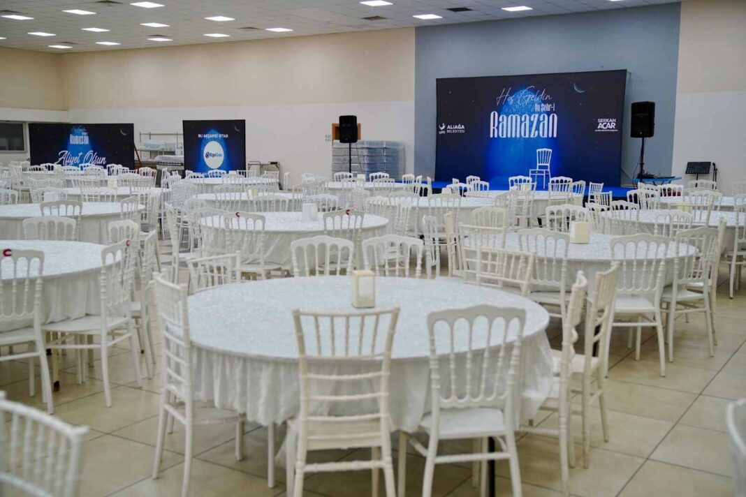 Aliağa’da Birlik Ve Beraberliğin Sofraları Kuruluyor; 43 Bin 500 Kişiye İftar Verilecek…